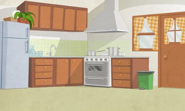 Мультяшная кухня