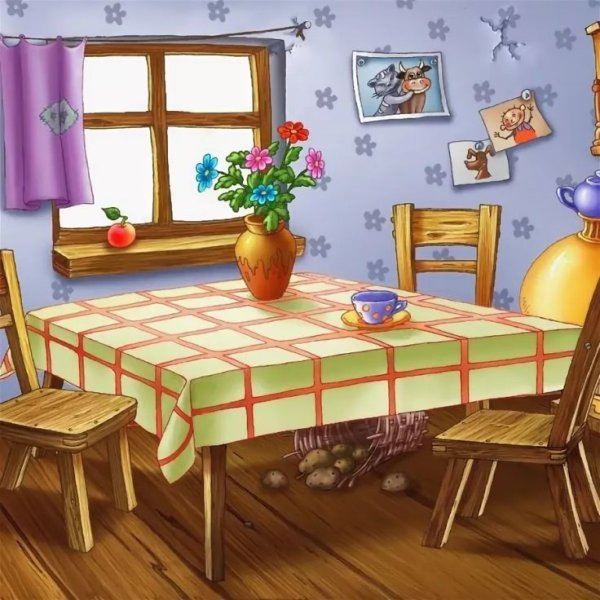 Мультяшный интерьер