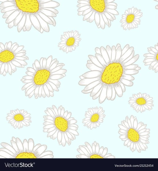 Ромашки паттерн