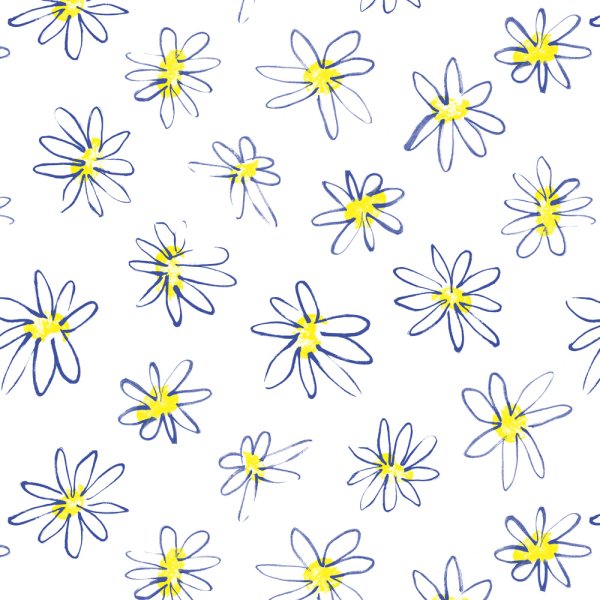 Ромашковое поле дети