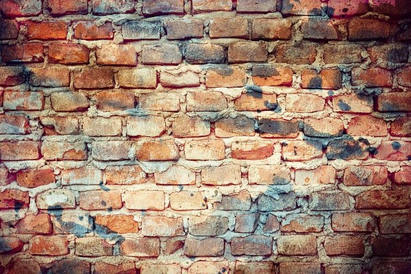 Кирпичная стена скетч