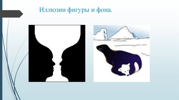 Иллюзии, обусловленные отношениями «фигуры» и «фона»