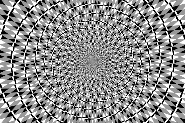 Спираль иллюзия