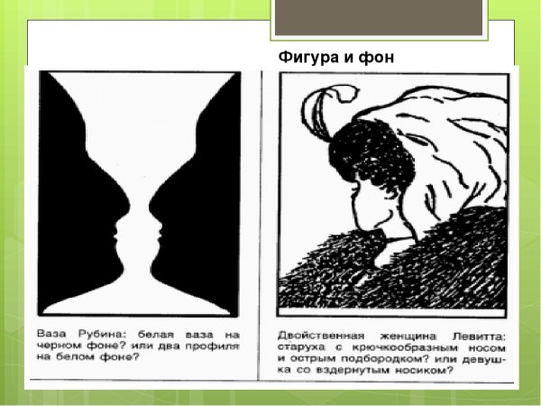 Фигура фон гештальт