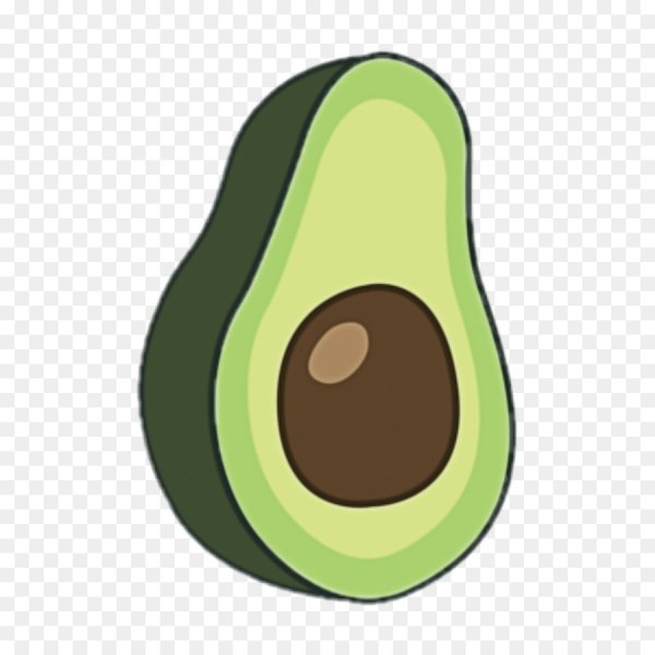 Наклейки "авокадо"