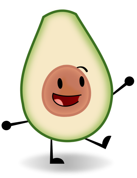 Веселый авокадо