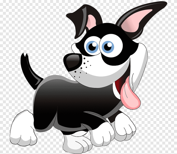 Собака мультяшная