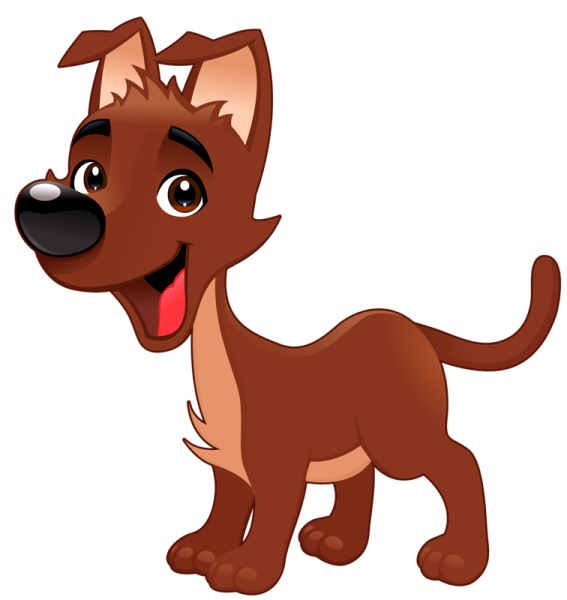 Собака мультяшная