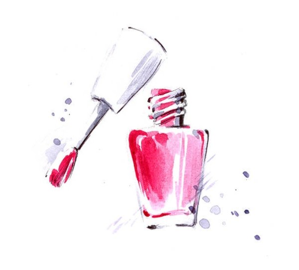 Акварельные лаки для ногтей