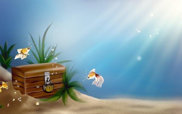 Морской фон для детей