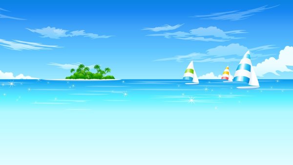 Векторное море