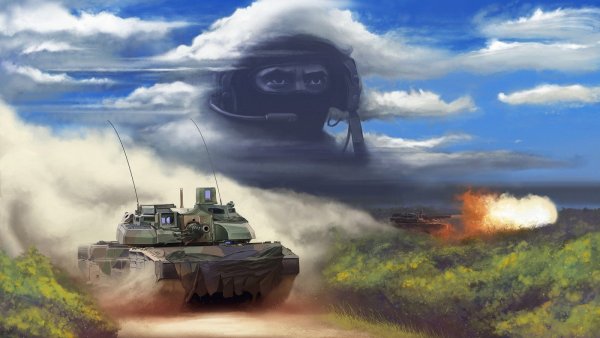 Пейзажи с танками