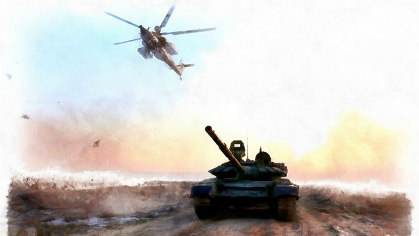 Танки самолеты вертолеты