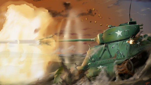 Арты с танками на рабочий стол