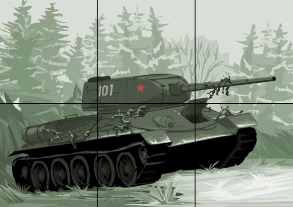 Т 34-85 вектор