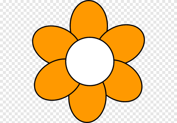 Цветок мультяшный