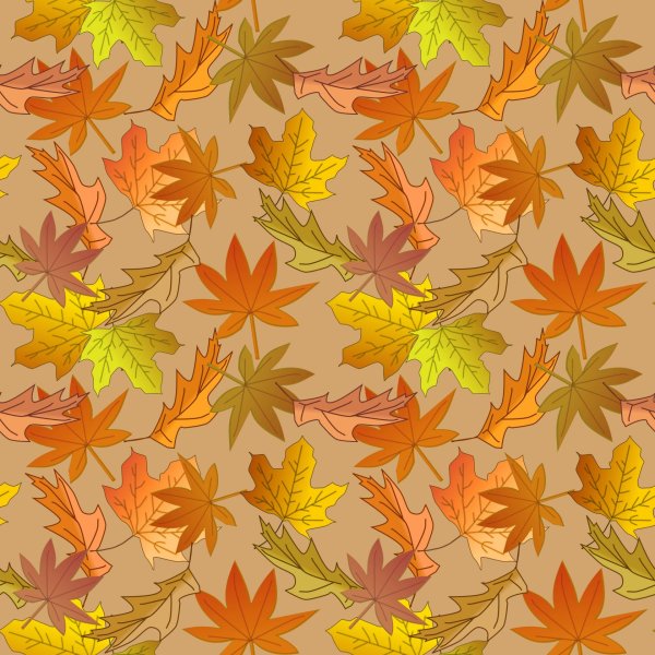 Фон осенних листьев