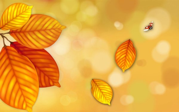 Осенние листья фон