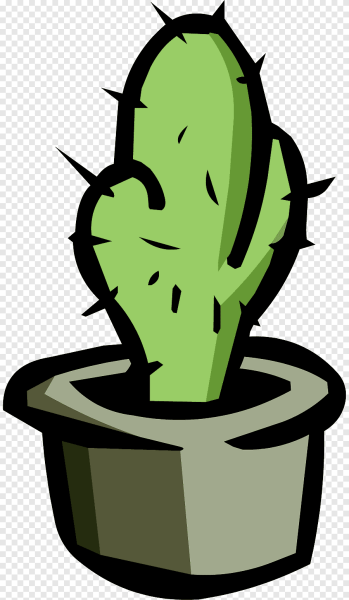 Кактус мультяшный
