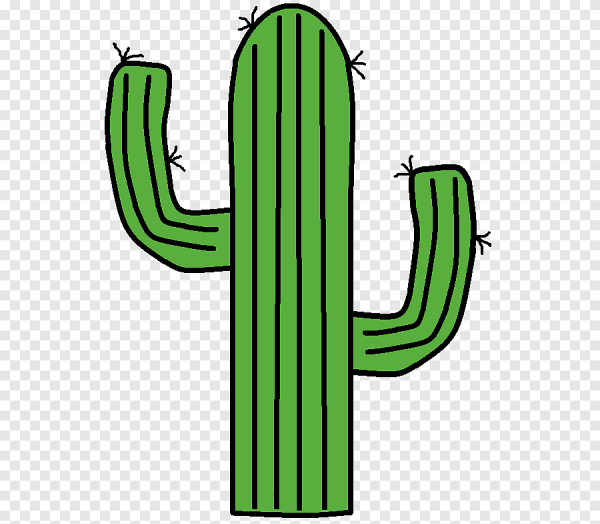 Кактус мультяшный