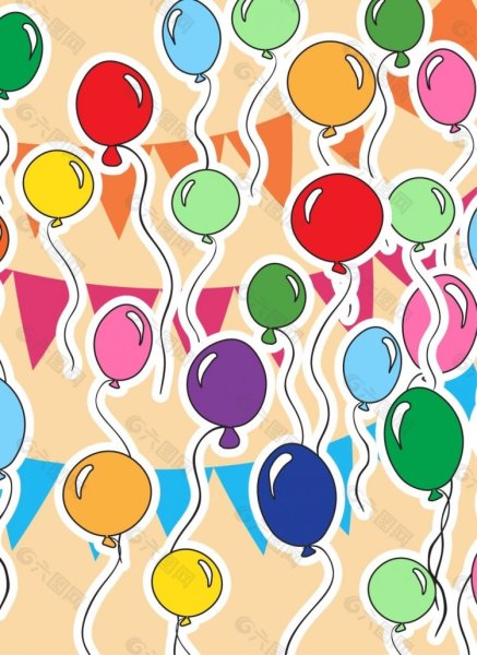 Паттерн с шарами