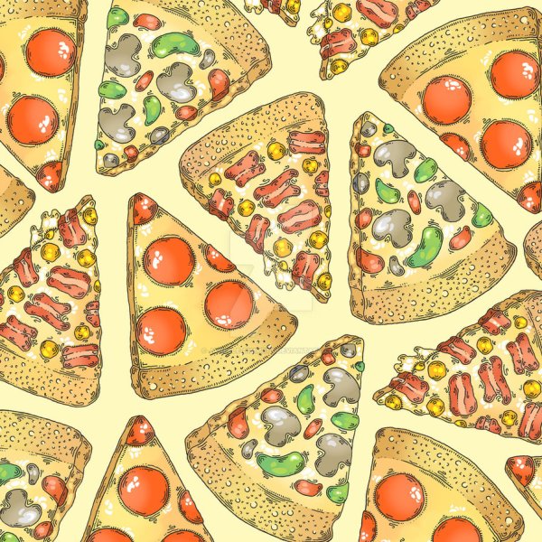 Пицца текстура
