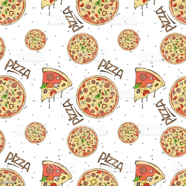 Стилизованная пицца