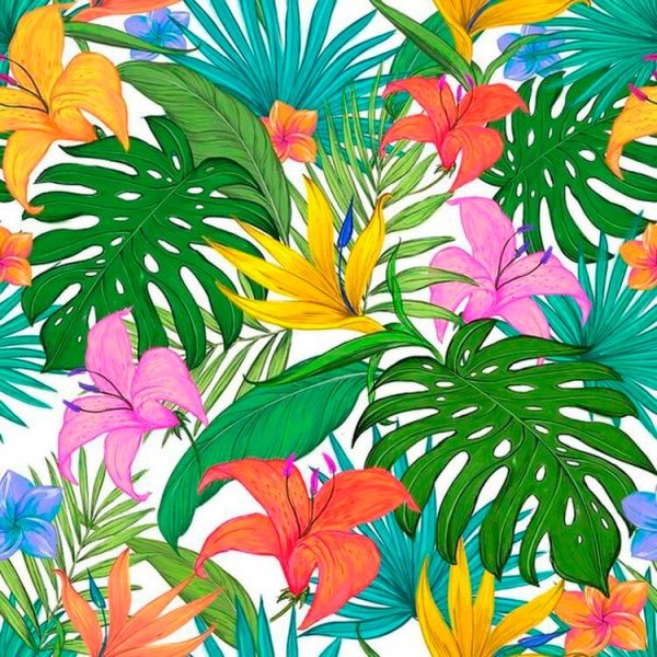 Тропические листья