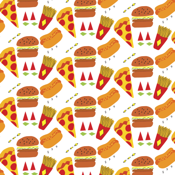 Оберточная бумага фаст фуд