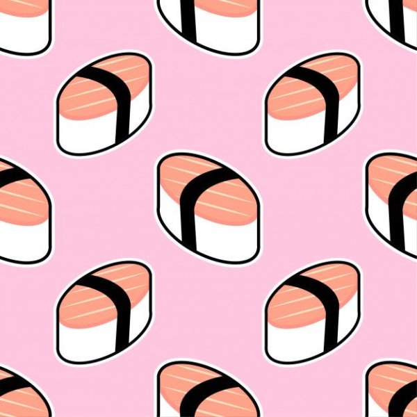 Роллы паттерн вектор