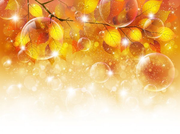 Яркий осенний фон