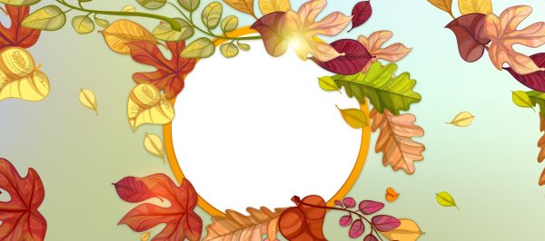 Детские осенние фоны