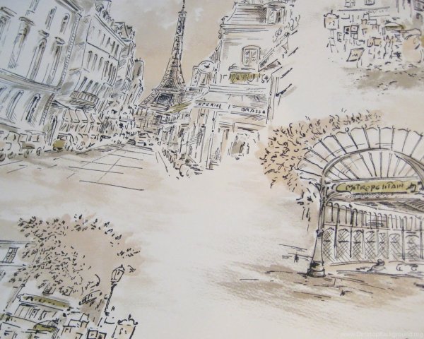 Нарисовать Париж