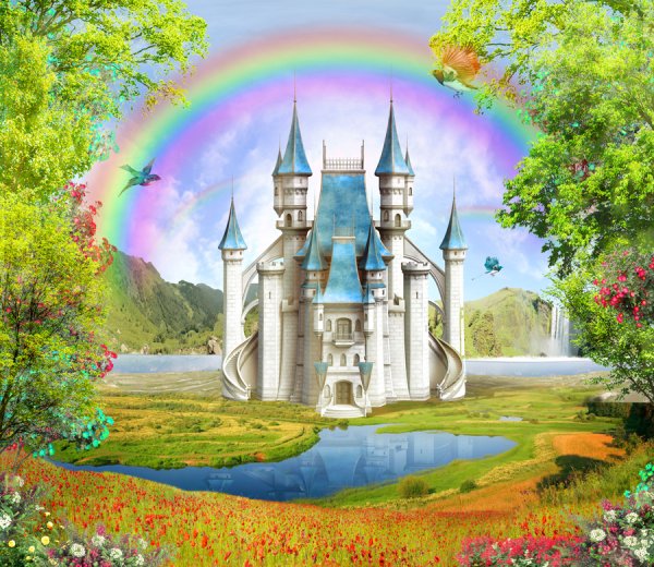 Сказочный замок Равадиново