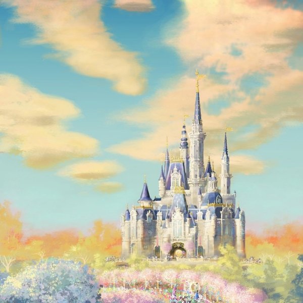 Замок Белоснежки Дисней