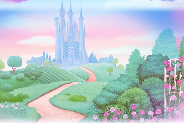 Сказочная тропинка к замку