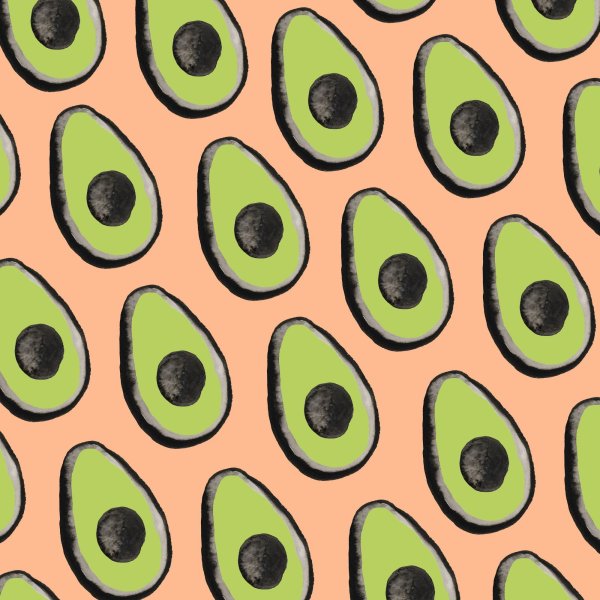 Принты с авокадо