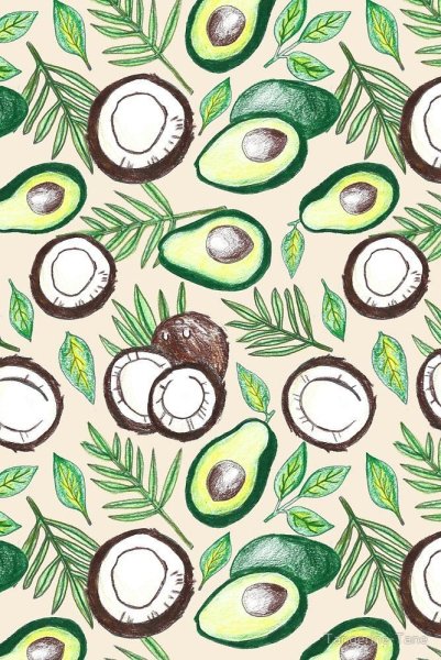 Принты с авокадо