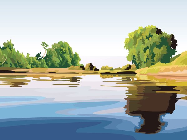 Пейзажи природы для детей