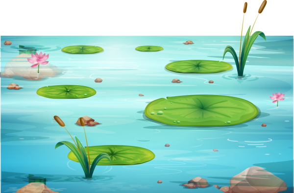 Болото мультяшное