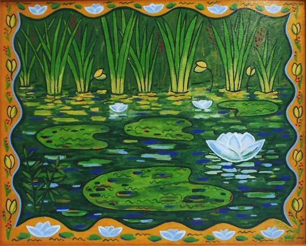 Болото из сказки Царевна лягушка