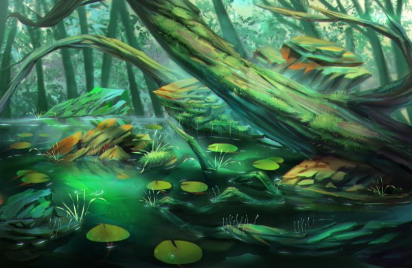 Сказочное озеро