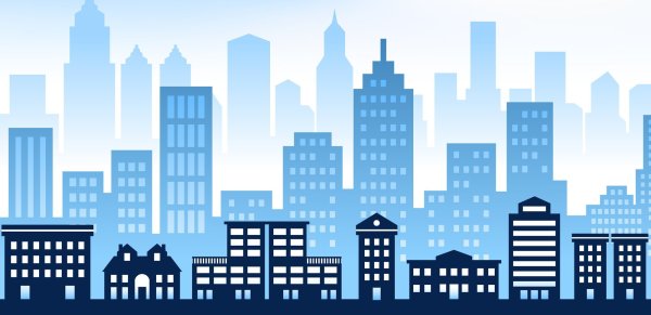 Векторный город