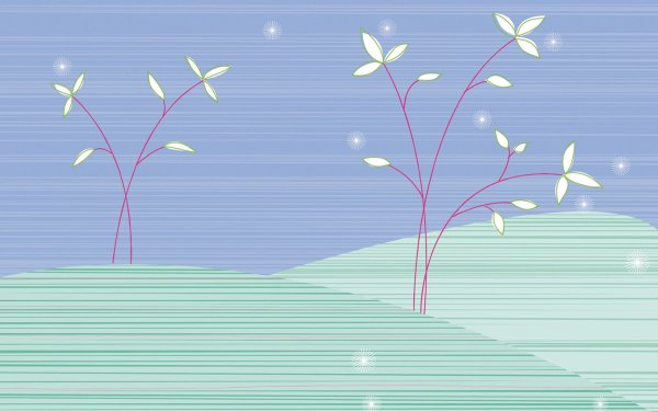 Весенний фон рисунок