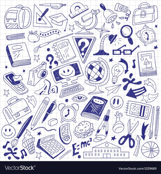 Паттерн Школьная тетрадь