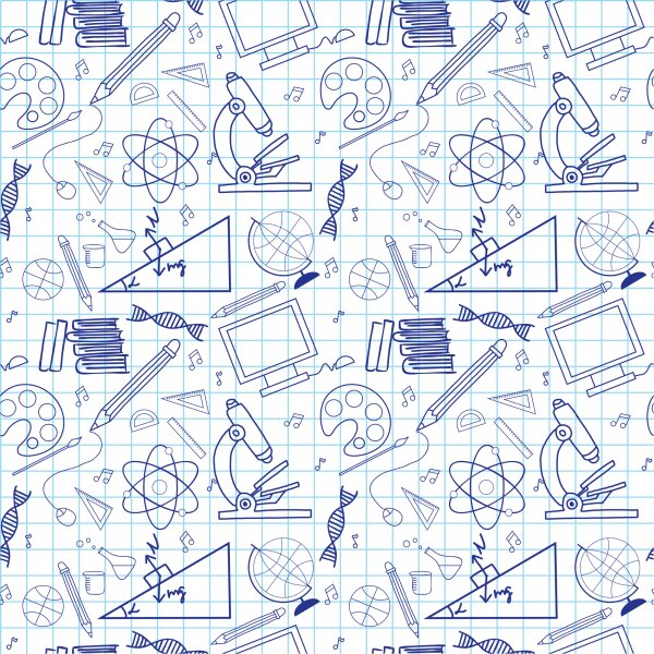 Фон Школьная тетрадь