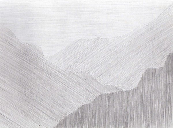 Штрихи простым карандашом