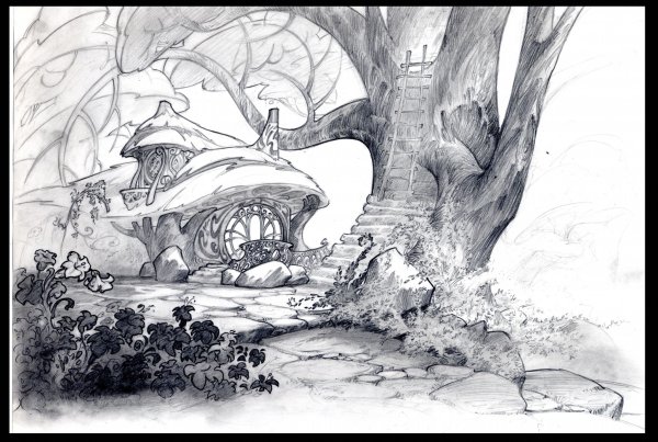 Задний план для рисунка