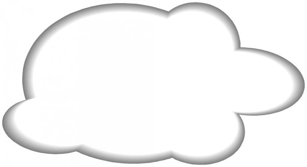 Облако мультяшное