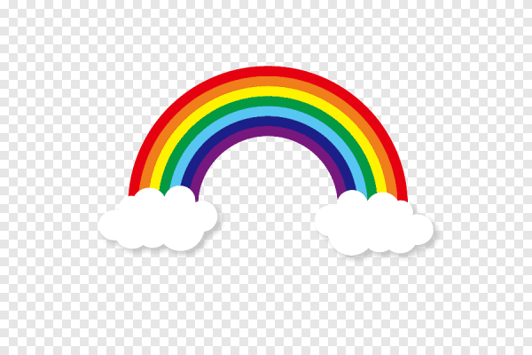 Радуга на прорачномфоне